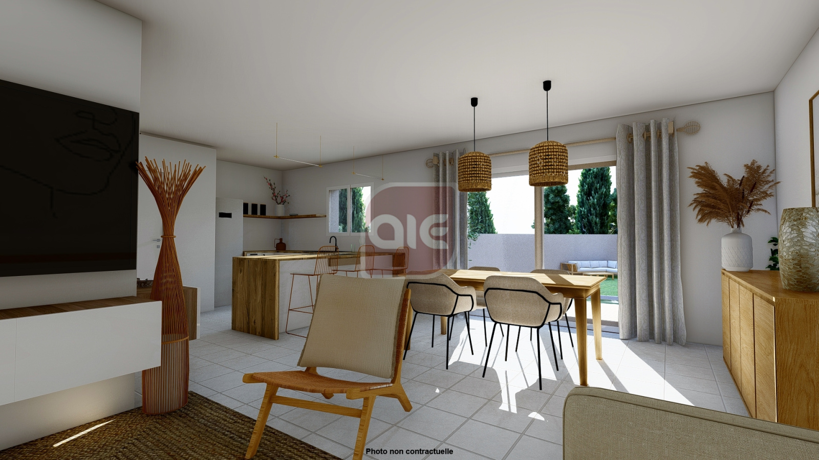 Image_, Villa, Saint-Vincent-de-Barbeyrargues, ref :3838 - B